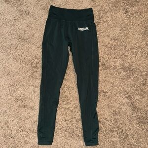 Gymshark Breeze Lightweight Seamless Tights - Dark Green